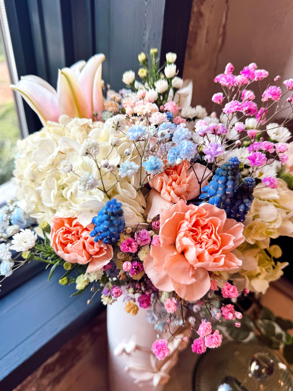 Unicorn Baby’s Breath Mini Bouquet