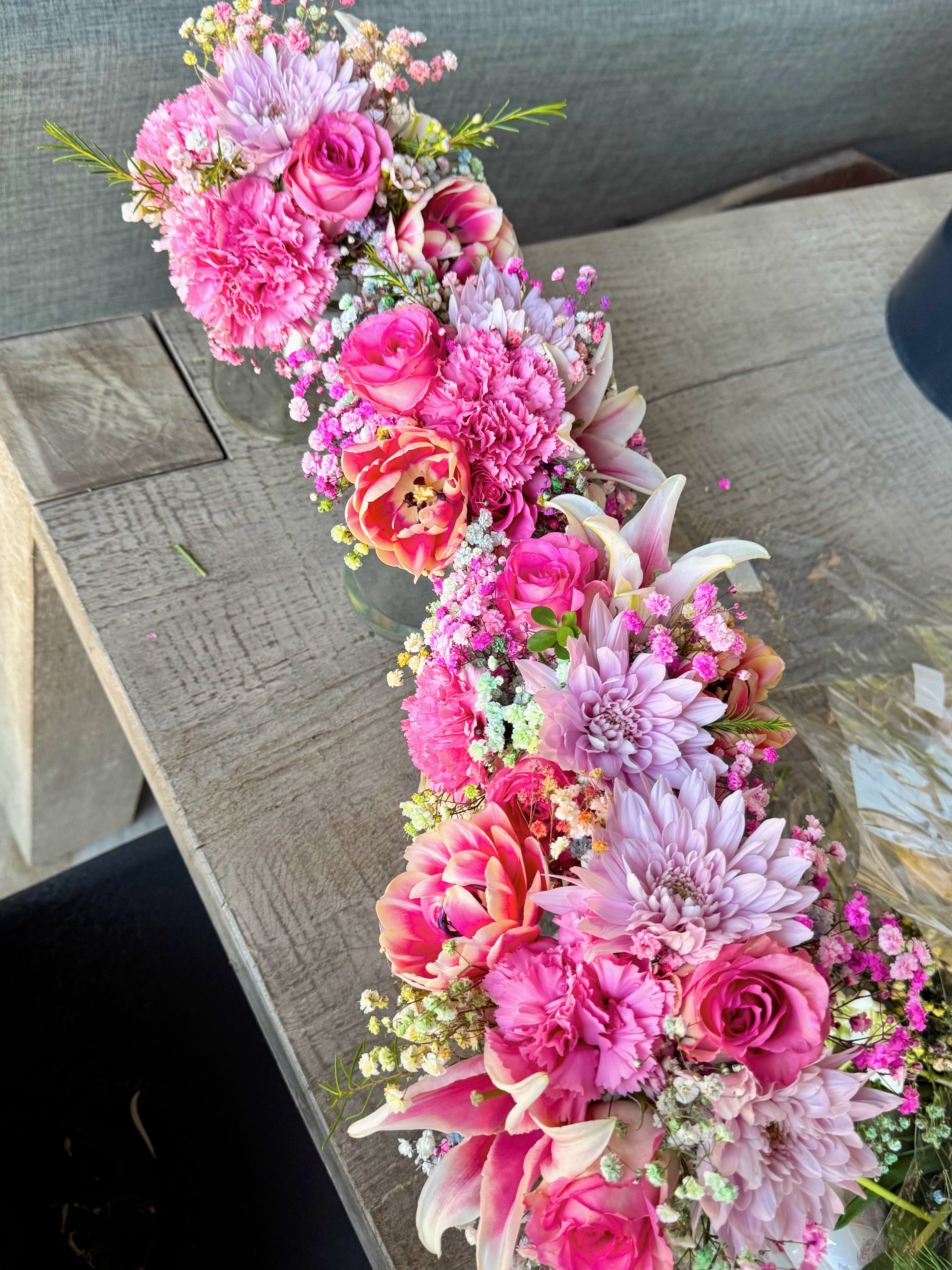 Rainbow Rose Mini Bouquet