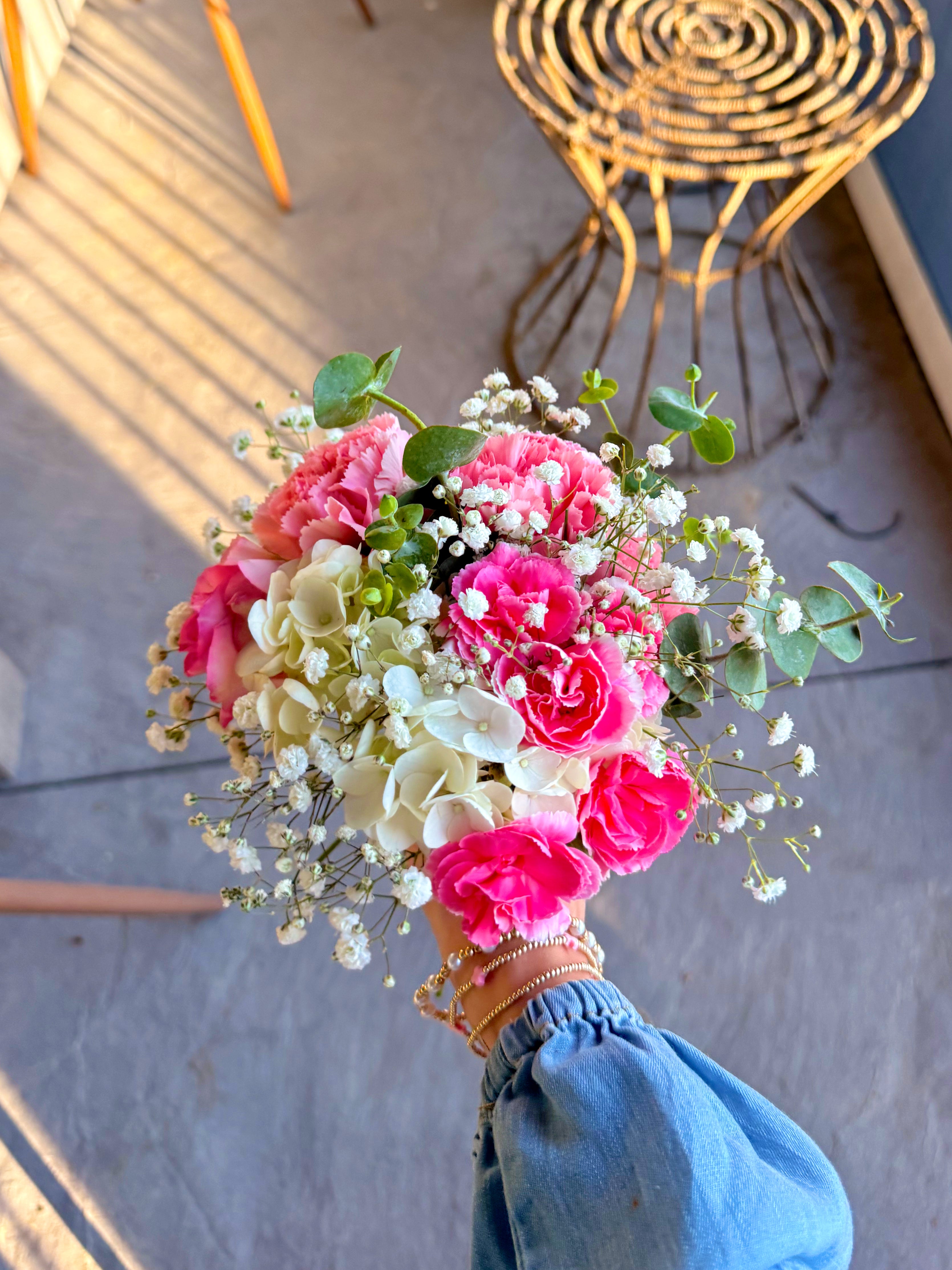 Pink Prom Mini Bouquet