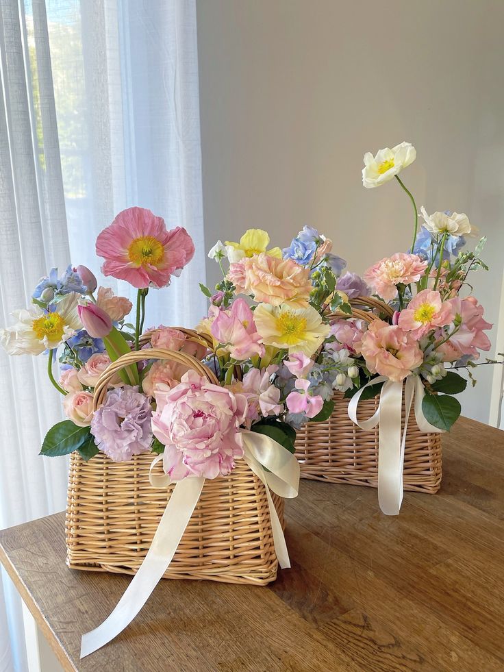Easter Bouquet Basket